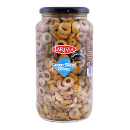 Larissa Sliced Green Olives 935G