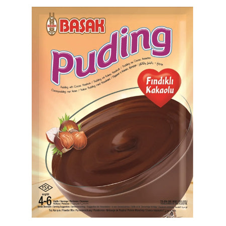 Basak Chocolate & Hazelnut Pudding 105G