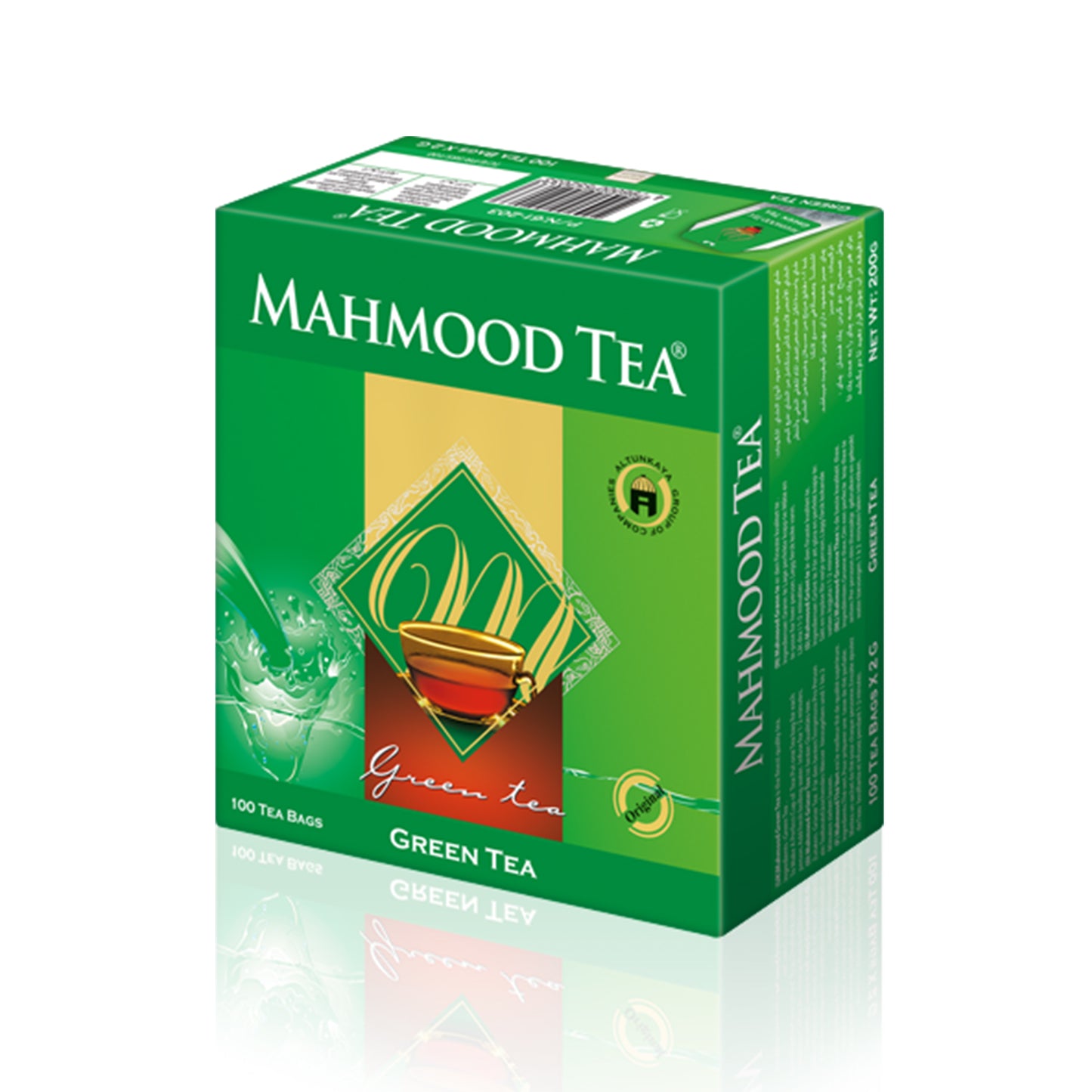 Mahmood Tea Green Tea 100 Bags