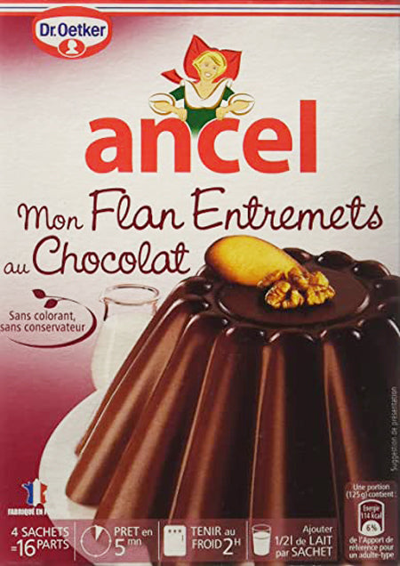 Ancel Flan Flan Chocolat 200G