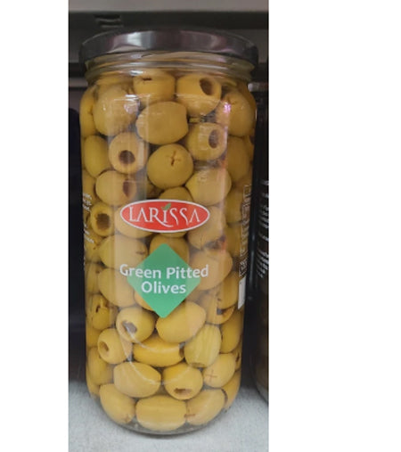 Larissa Green Pitted Olive Jar 467Ml
