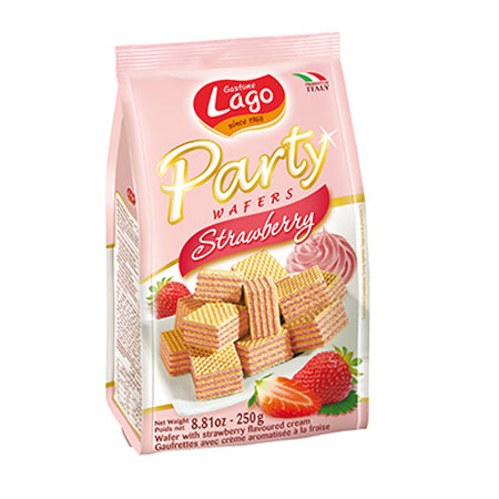 Gastone Strawberry Wafers 250G