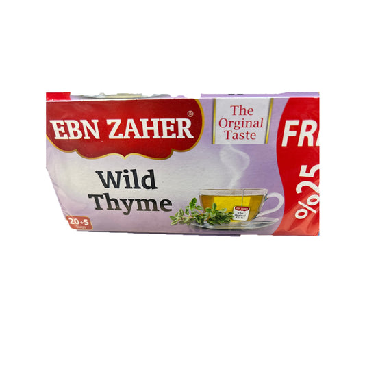 Ebn Zahir Wild Thyme 20 Tea Bags