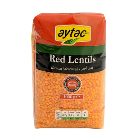 Aytac Red Lentils 1Kg