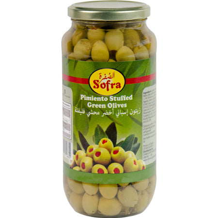 Sofra Green Stuffed Olive 700G
