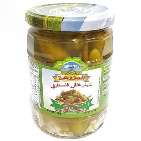 Al Mazraa Cucumbers In Brine 540G