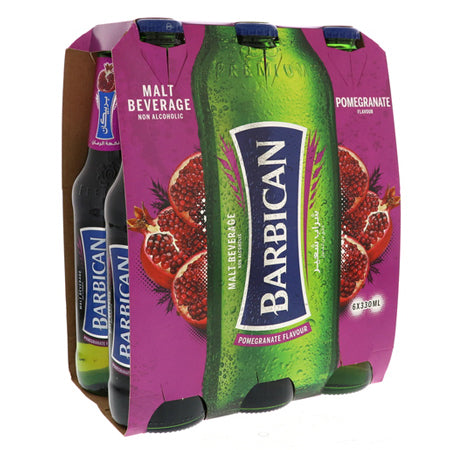 Barbican Malt Pomegranate Drink (Non-Alcoholic) 330ml x6