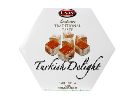 Usas Plain Turkish Delight 350G