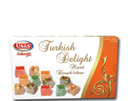 Usas Turkish Delight Mixed Nuts 350G