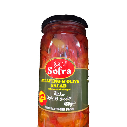 Sofra Jalapeno & Olive Salad 480g