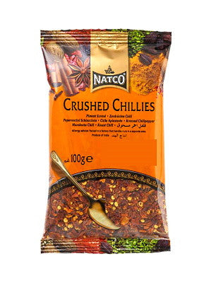 Natco Crushed Chillies 100g