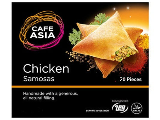 Cafe asia Cafe asia chicken samosas 20pcs