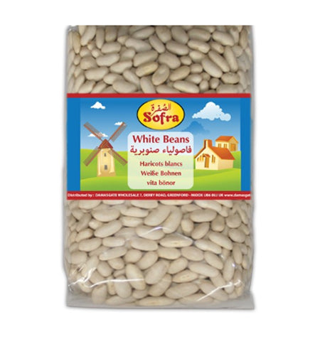 Sofra White Beans 900G