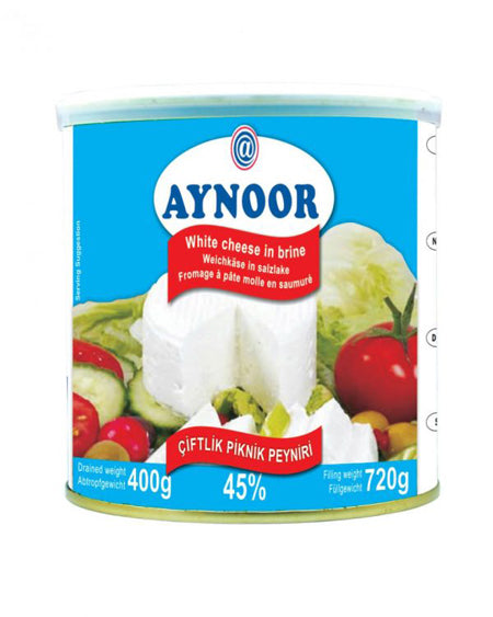 Aynoor White Cheese 400G
