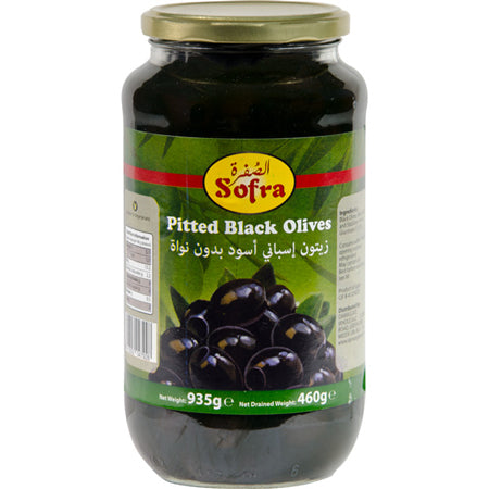 Sofra Pitted Black Olive 700G