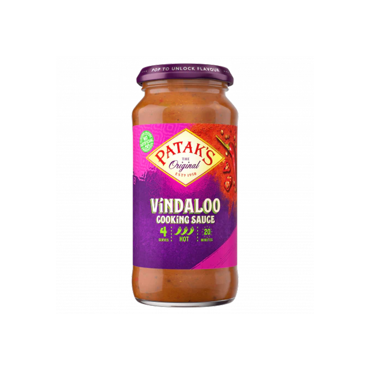 Patak's Jalfrezi Cooking Sauce 450g