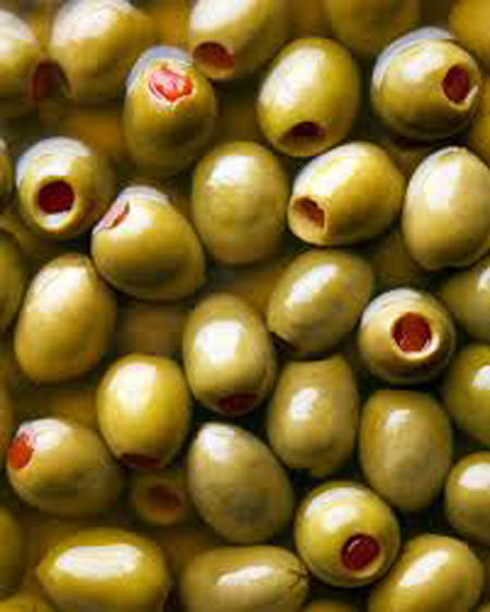 Green Olives With Pepper 320G