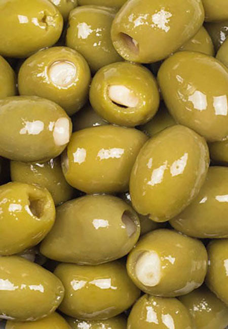 Green Olives With Garlic 320G