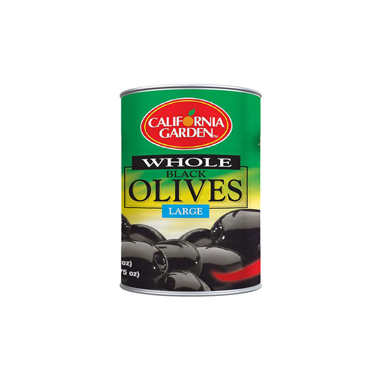 California Garden Whole Black Olives 700g