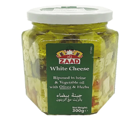 Zaad White Cheese Cubes With Olives 300G