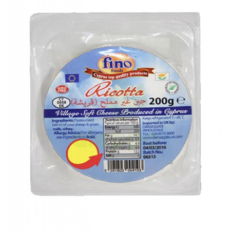 Fino Ricotta Cheese 200G