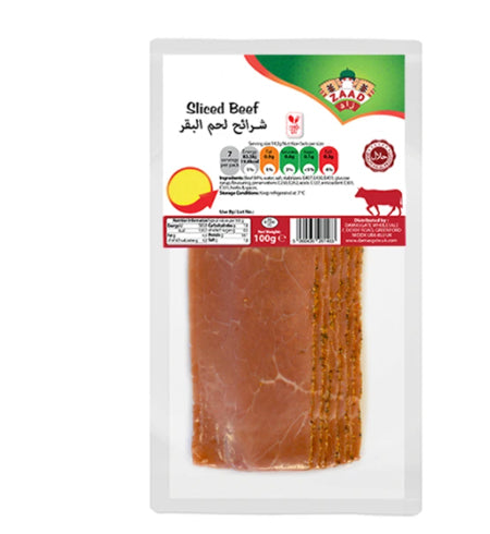 Zaad Sliced Beef 100G