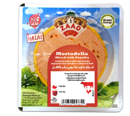 Zaad Sliced Chicken And Turkey With Beef And Paprika 200G