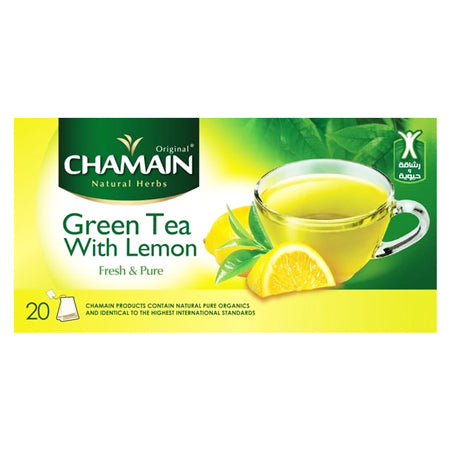 Chamain Green Tea Lemon 20 Bags