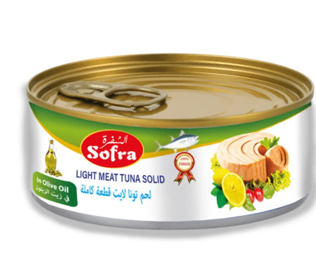 Sofra Light Tuna In Olive Oil 160G