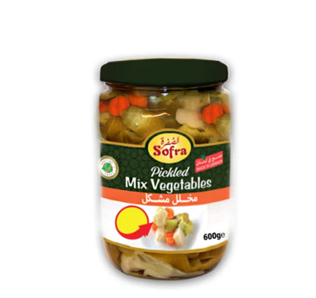 Sofra Pickled Mix Vegetables 600G
