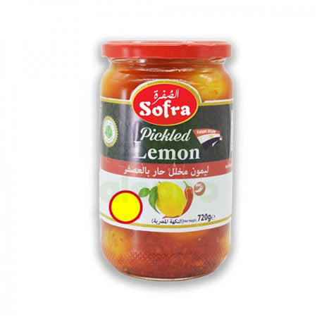 Sofra Hot Pickled Lemon 720G