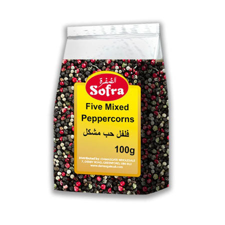 Sofra Five Mixed Peppercorns 100Gm £2.59