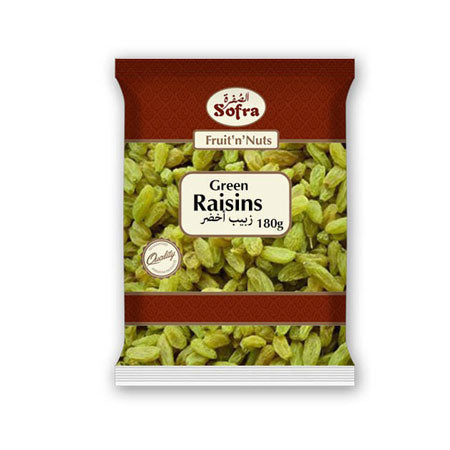 Sofra Green Raisins 180G