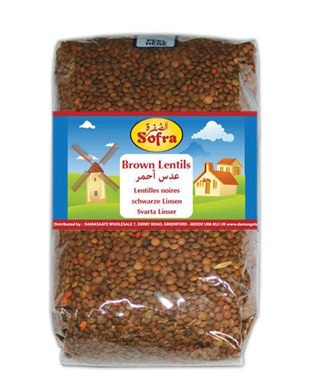 Sofra Brown Lentils 900G