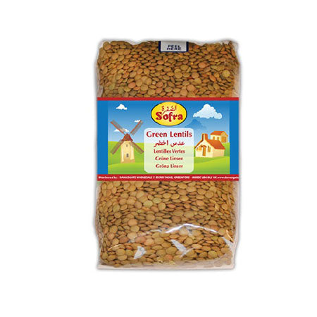 Sofra Green Lentils 900G