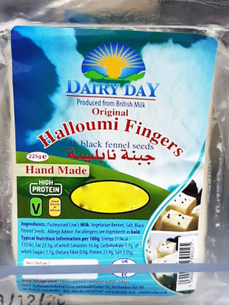 Dairy Day Halloumi Cheese Fingers 225G