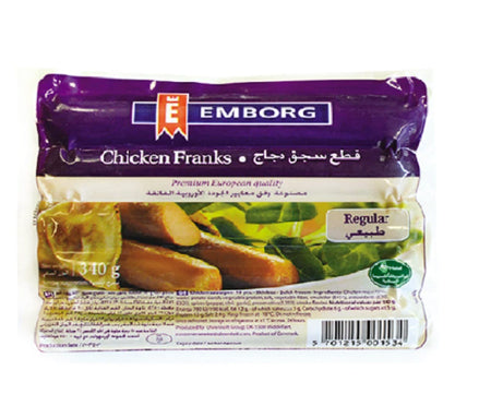 Emborg Chicken Franks 340G