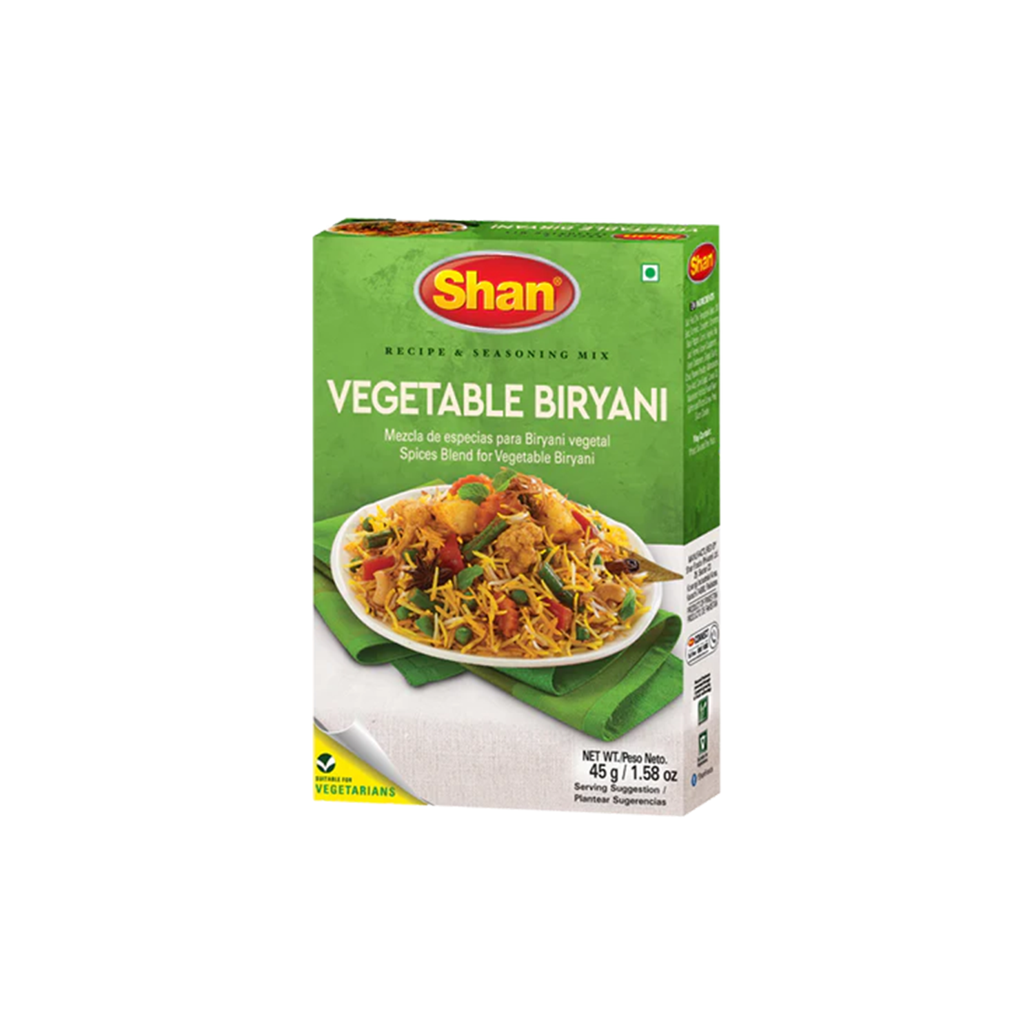 Shan Vegetable Biryani 45g