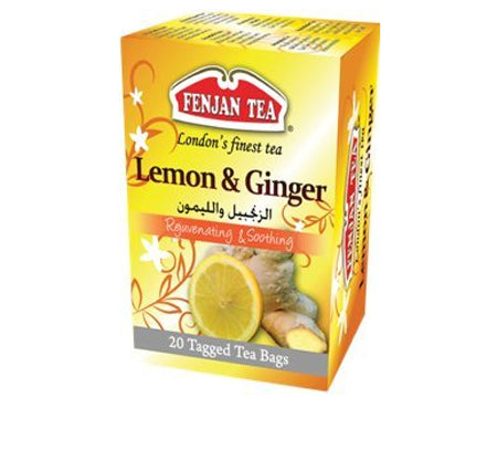 Fenjan Lemon & Ginger Tea 20 Bags