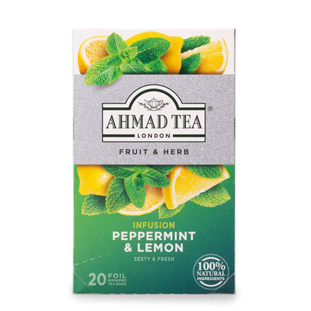 Ahmad Tea Peppermint & Lemon 20 Bags