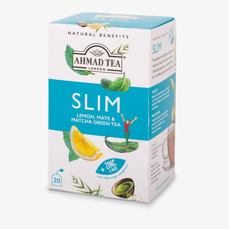 Ahmad Tea Slim Lemon Mate & Matcha Green 20 Bags