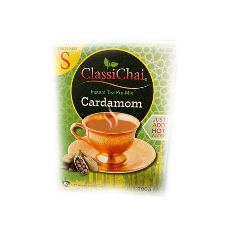 Classi Chai Instant Tea Pre-Mix Cardamom 200g