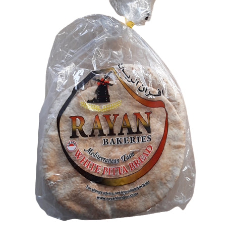 Rayan white pitta bread round 5pcs