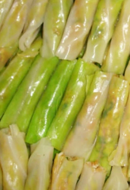 Mama Nevin Cabbage Stuffed with rice and meat uncooked 1kg
