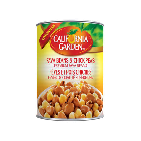 California Garden Fava Beans & Chickpeas 450G