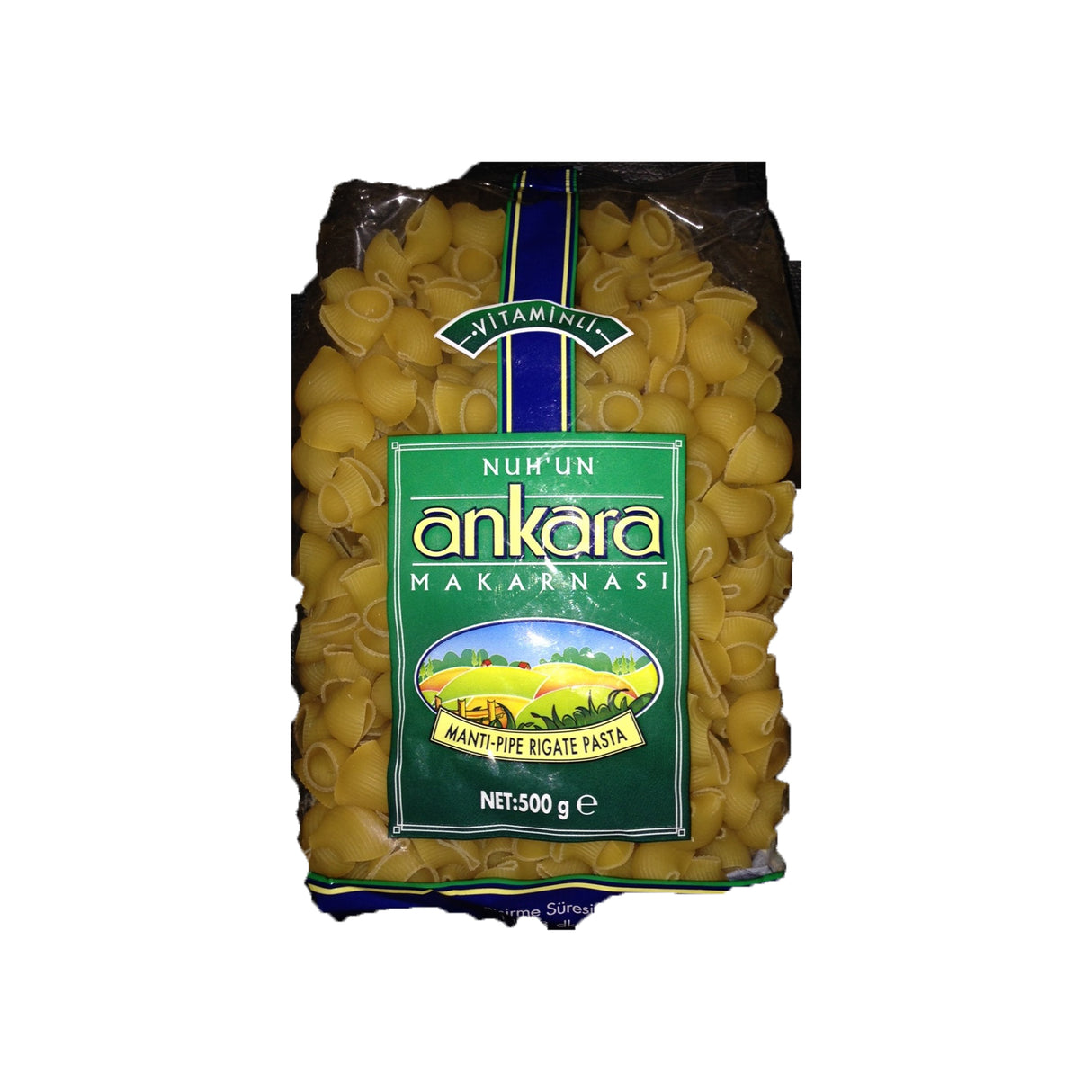 Ankara Manti-Pipe Rigate Pasta 500g