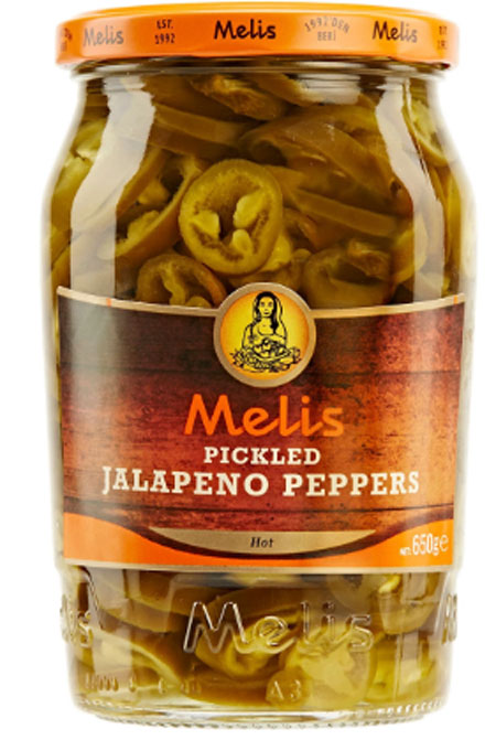 Melis Pickled Jalapeno Peppers 650G
