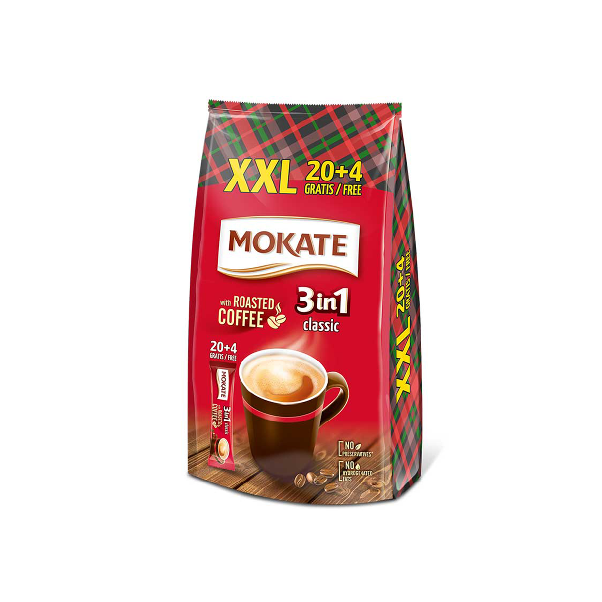 Caffetteria Mokate 3 In 1 Classic With Roasted Coffee 24PCS