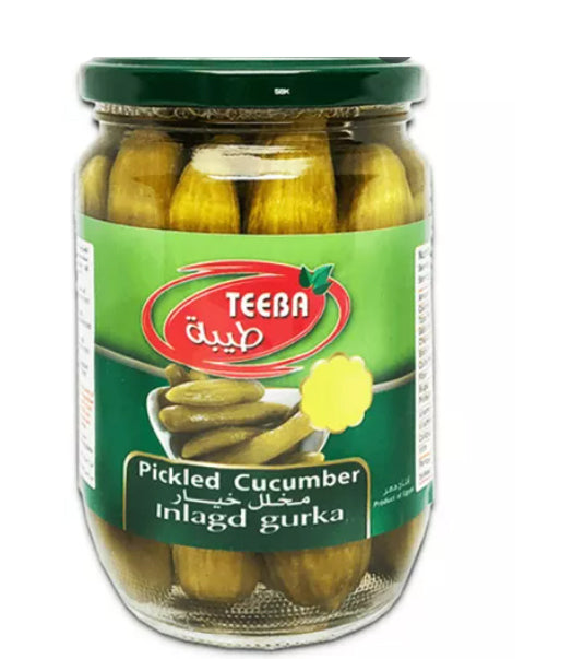 Teeba Pickled Cucumber 660g