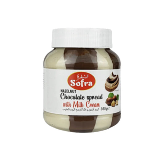 Offer Sofra Chocolate Spread with Milk Cream 350g X 2 pcs